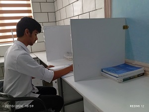 گفتگو با امیرعلی عابدی قبولی مدرسه نمونه دولتی