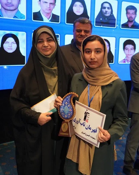 مصاحبه با اولیا قهرمان تاب آوری سعیده خسروشیری رتبه برتر تجربی