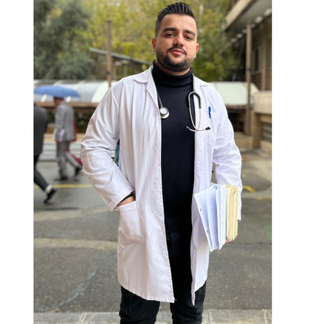 گفت و گو با امیرمحمد حسومی پزشکی شهید بهشتی