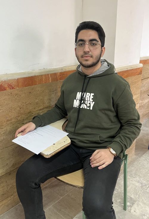 گفت وگو با محمدامین غفاری عضوباشگاه هزارتایی‌های شهرستان جویبار