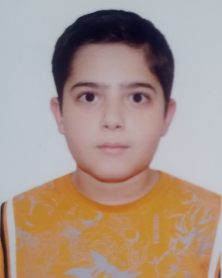 محمدصالح چوکانی دانش آموز پایه ششم قبول شده در مدرسه تیزهوشان