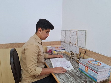 گفت‌وگو با آرتین صیاد زاده دانش آموز سخت کوش