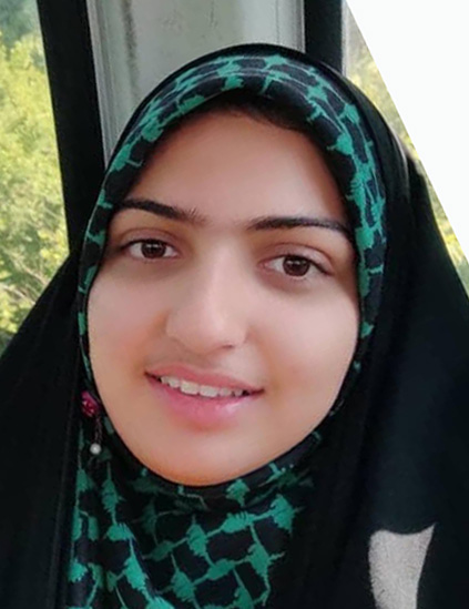 گفتگو با فاطمه حسن پور پایه نهم با 796 پاسخ صحیح