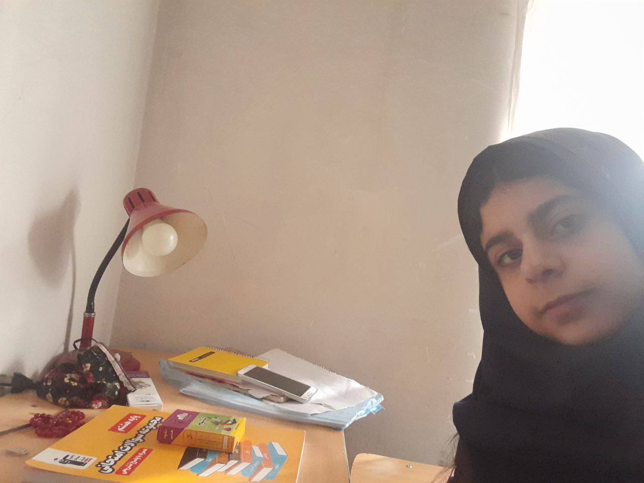 گفت وگو با مستوره هوشنگی  دانش آموز منظم و  متعهد   کانونی