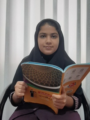 گفت وگو با ساجده خانگلی؛قهرمان پیوستگی پایه هفتم