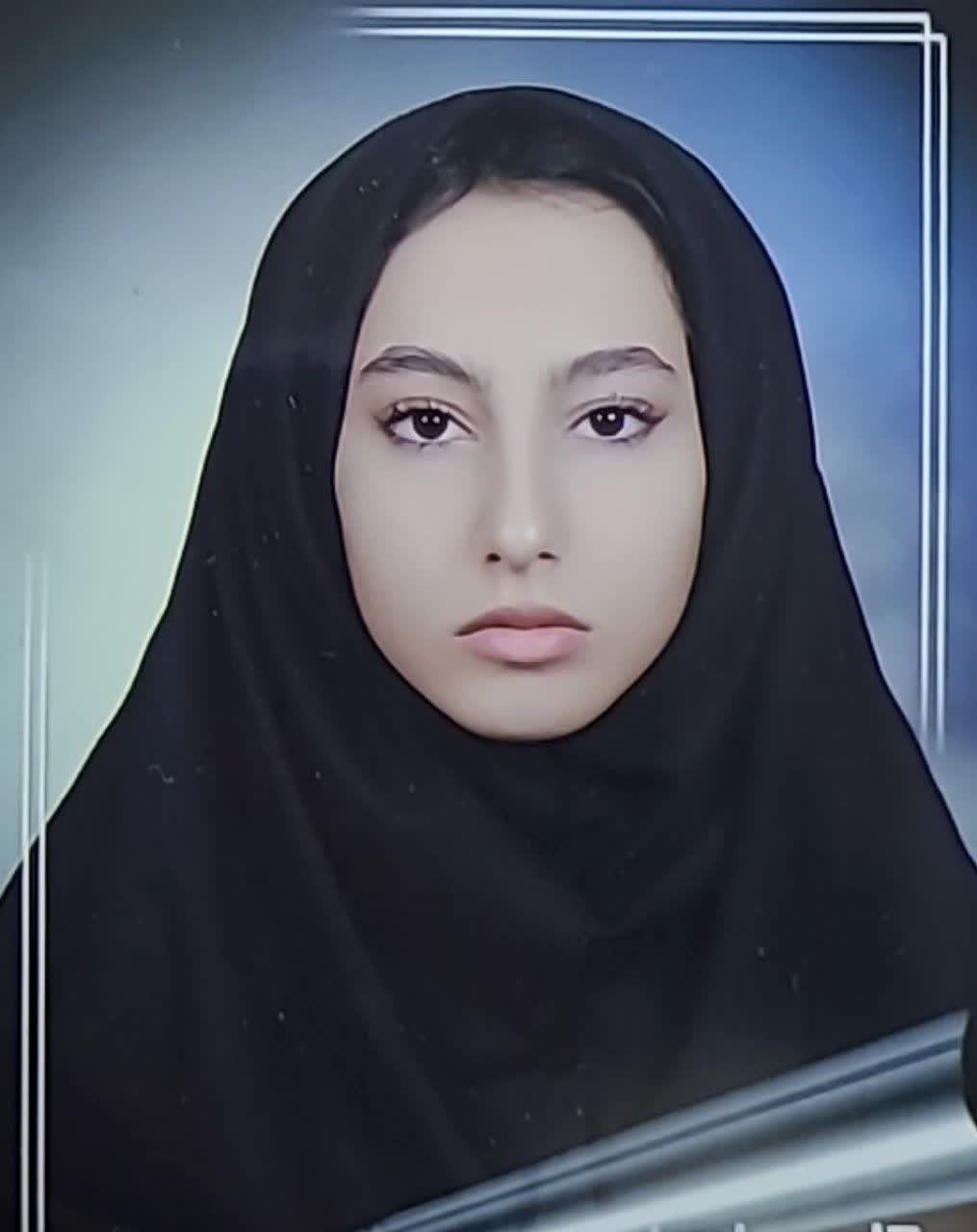 گفتگو با مهسا جروند دانش آموز برتر از همدان یک