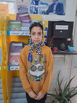 گفت و گو با نیایش حسین زاده دانش آموز ششم تیزهوشان