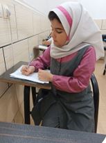 گفت و گو با فاطمه عزیزی قهرمان پیوستگی سوم دبستان