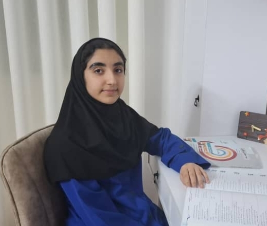 حورا غلام حسین زاده پیوستگی و تلاش رمز موفقیت تحصیلی است