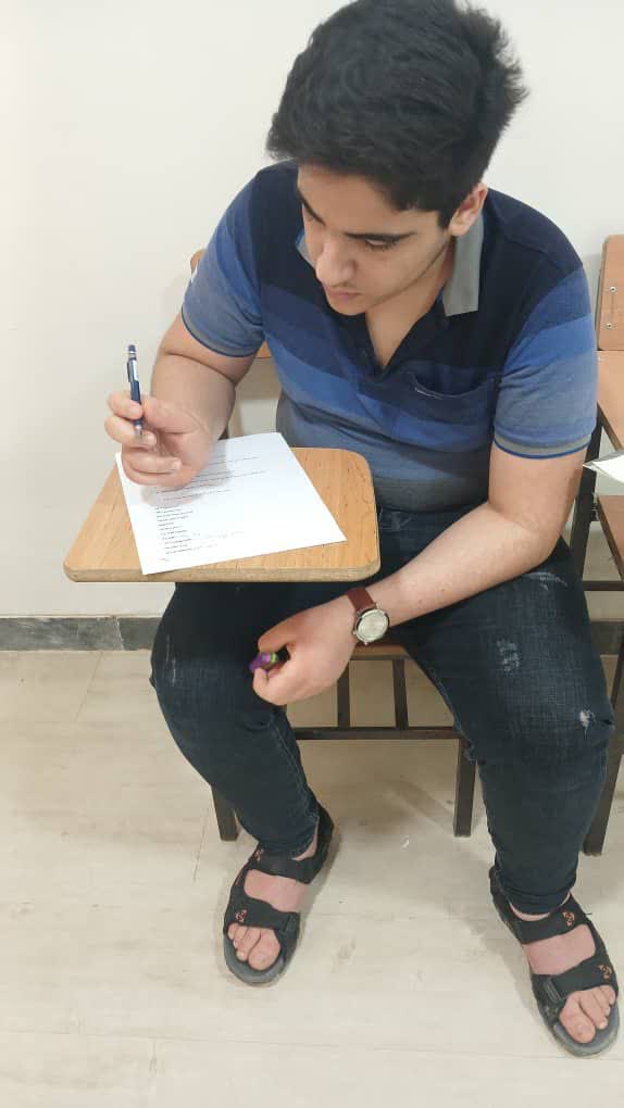 مصاحبه متین بهزادی تراز برتر دوازدهم ریاضی