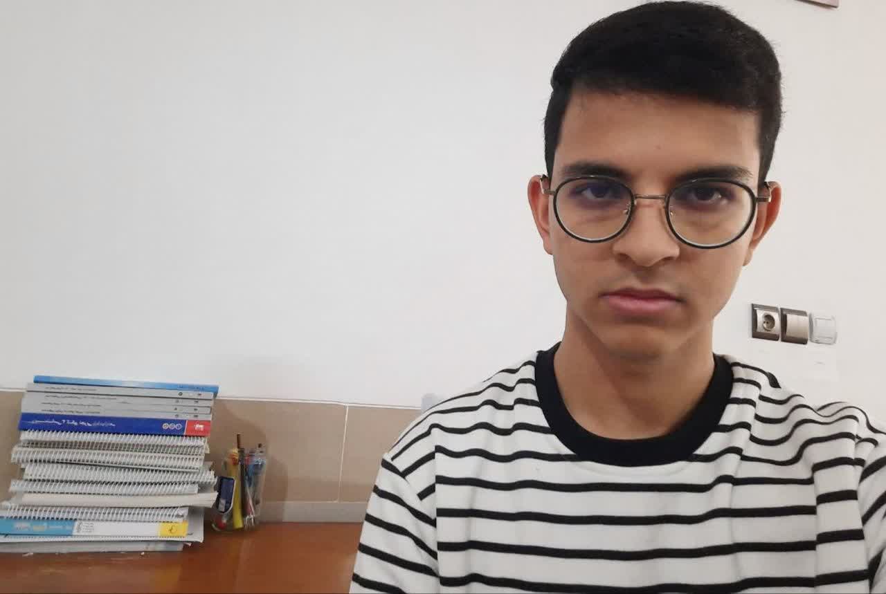 امیرسالار بهزادی؛ نمودار پیشرفت در 8سال، 266آزمون، 3341پاسخ صحیح