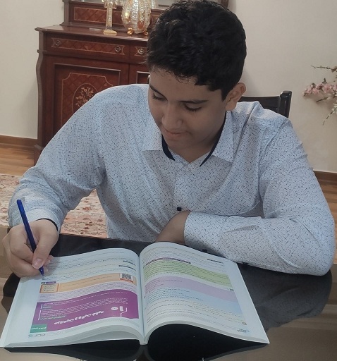 نیما خوئی؛ نمودار پیشرفت در 5 سال، 160 آزمون، 2596 پاسخ صحیح