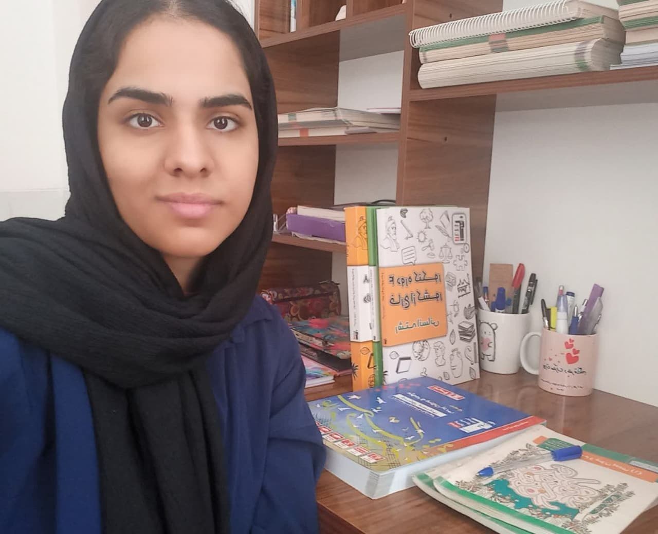 گیتی گلزاری؛ نمودار پیشرفت در 1 سال، 22 آزمون، 1973 پاسخ صحیح