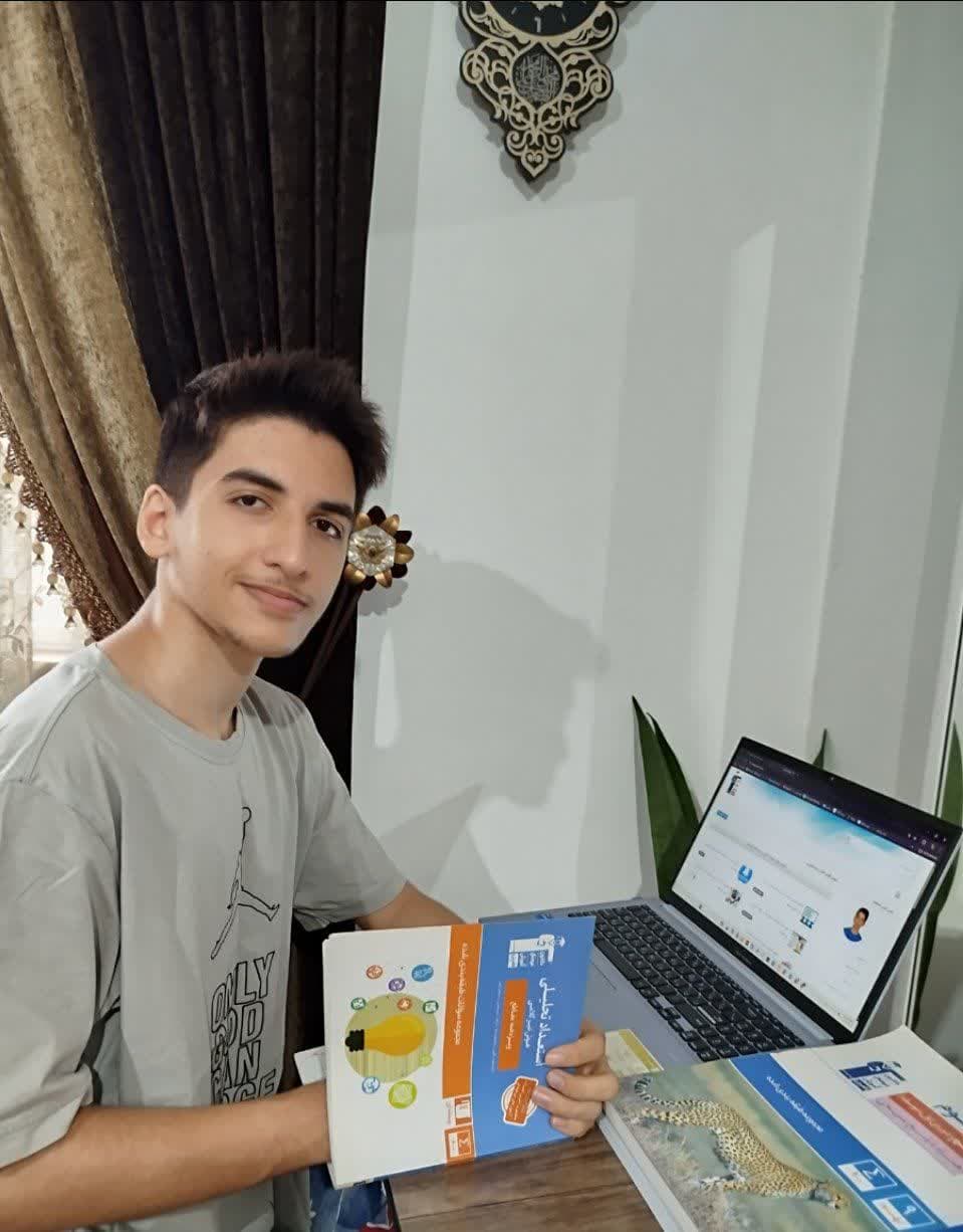 گفتگو با امیر علی منصف قبولی تیزهوشان نهم