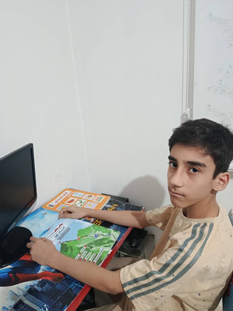 گفت و گو با ماژان جوهری ؛ پایه هفتم