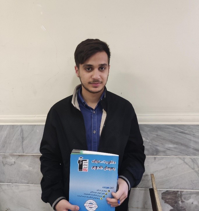 علی بهمن آبادی؛ نمودار پیشرفت در 1سال، 20آزمون، 1849پاسخ صحیح