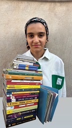 گفت وگو با محیا قره داغی مصاحبه تیزهوشان ششم از میانه