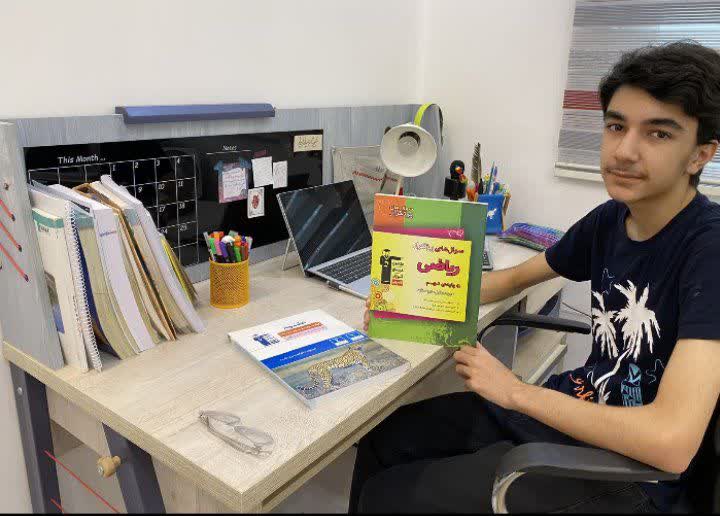 گفت و گو با علی زارع قبولی تیزهوشان نهم به دهم از نقده