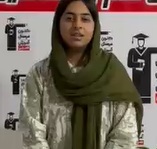 فیلم قبولی‌های تیزهوشان نهم: نرجس بابادی از شاهین شهر
