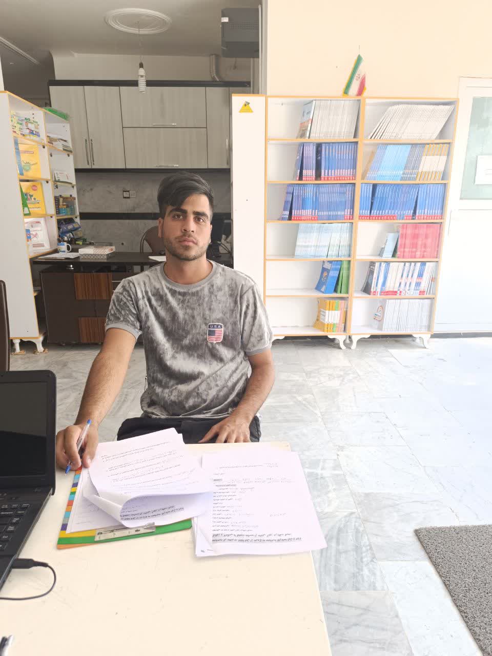 گفت وگو با مهدی صابری نیا پذیرفته شده دانشگاه فرهنگیان کنکور 1404