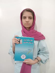 مصاحبه با هستی محمدی پذیرفته شده مدرسه نمونه دولتی از شهرکرد