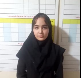 فیلم قبولی‌های مدارس نمونه دولتی : فاطمه صداقت از بندرترکمن