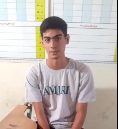 فیلم قبولی‌های مدارس تیزهوشان: حافظ سقلی پایه نهم از بندرترکمن