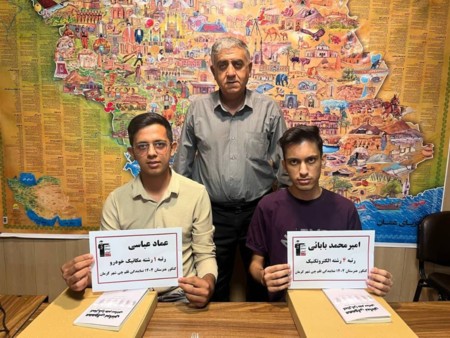 گفتگو با عماد عباسی رتبه 1 رشته مکانیک خودرو هنرستان 1404