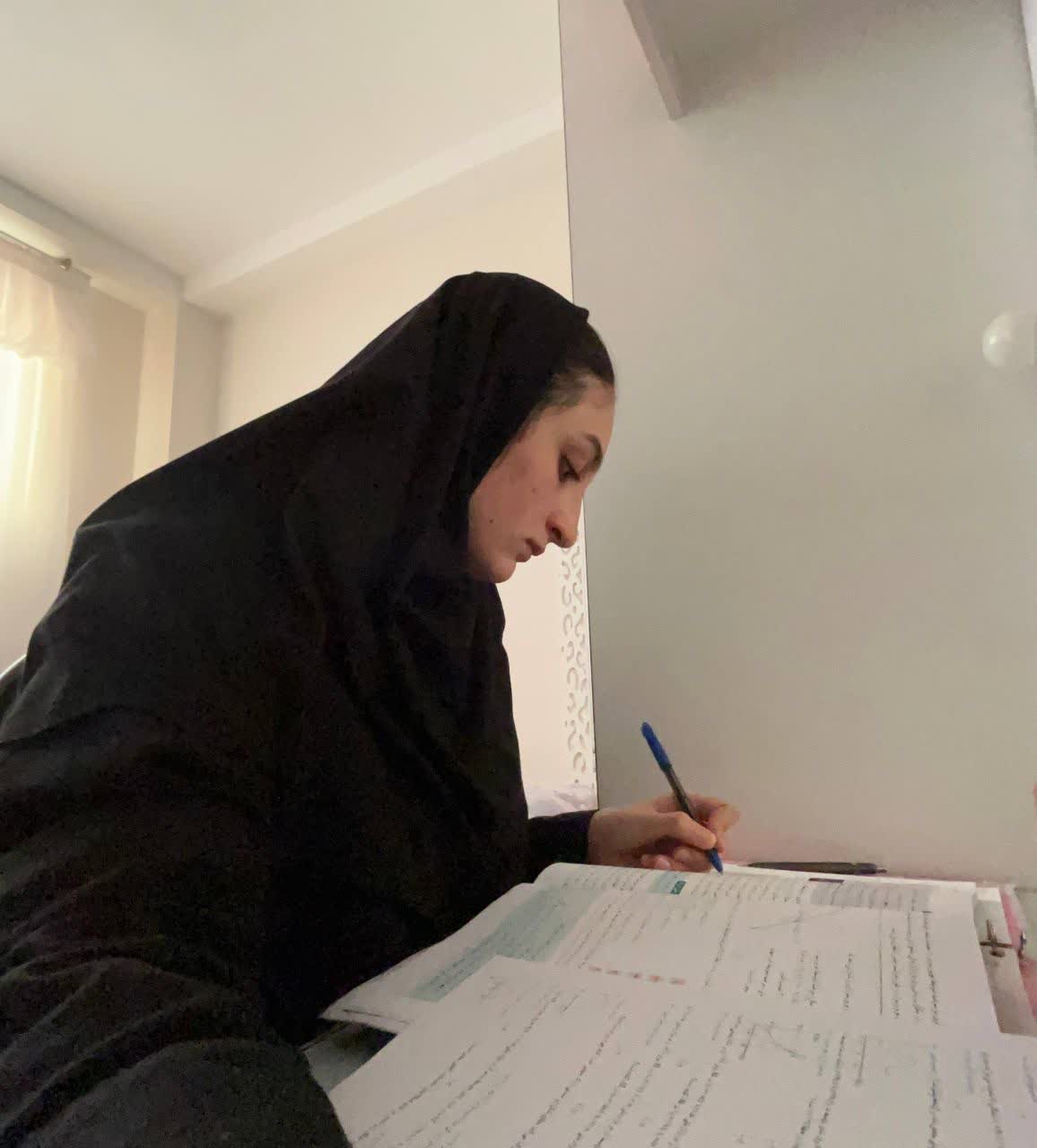 گفتگو با سودا رضایی دوازدهم ریاضی عضو باشگاه پانصدتایی از اردبیل