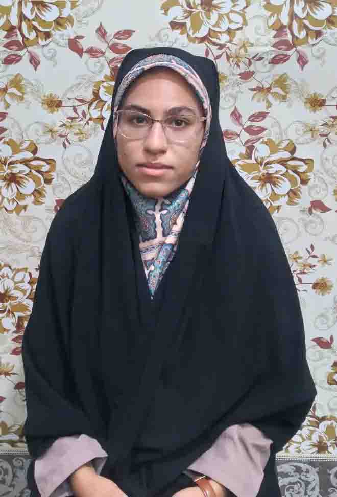 گفتگو با مرضیه حسینی مزیدی قبولی فرهنگیان 1404، از شهرستان فسا