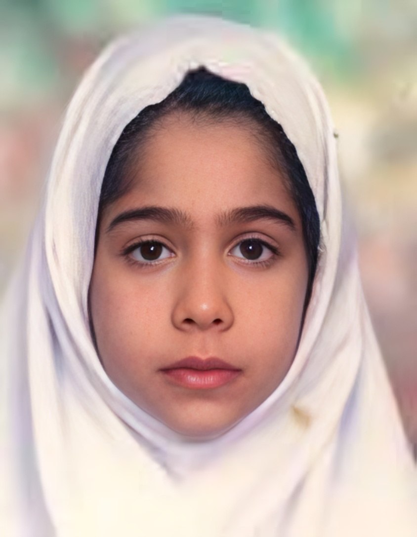 دانش آموز پنجمی با هدف قبولی تیزهوشان سیده ایدا درست