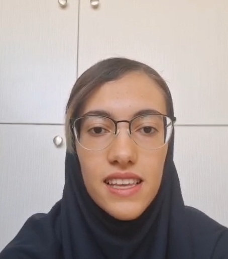 فیلم گفتگو با زهرا جرجانی رتبه 20 منطقه 1 و گرافیک دانشگاه الزهرا