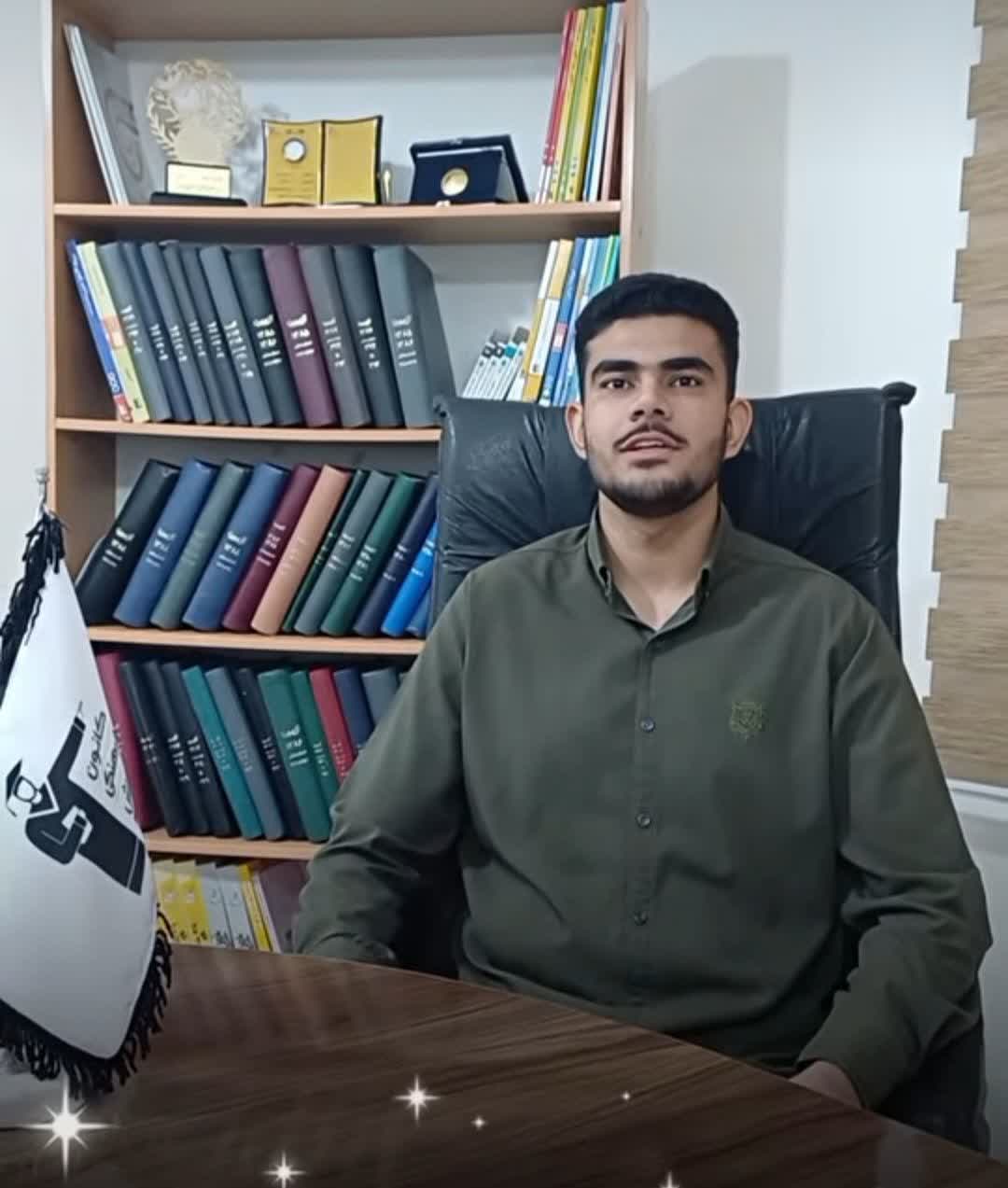 گفت وگو با رسول خواجه کاوسی قبولی دانشگاه فرهنگیان از بم