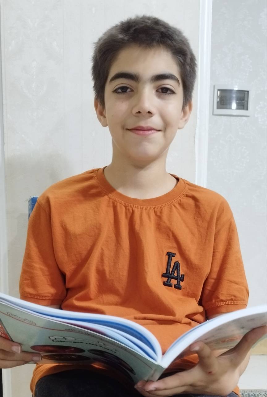 گفتگو با امیر رضا قربانی ؛ پایه هشتم