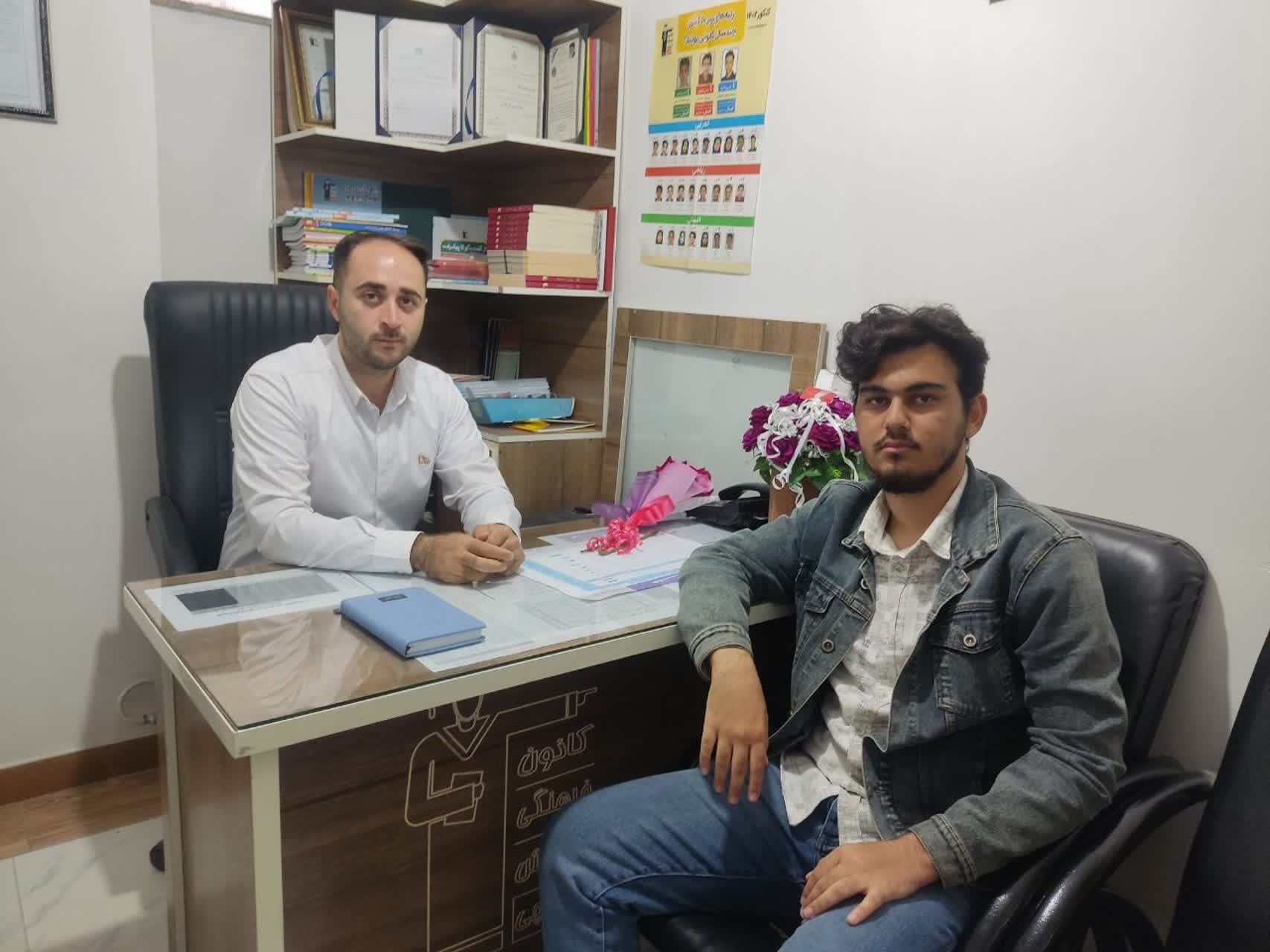 گفتگو با حمیدرضا عباسی_یازدهم تجربی_باشگاه 500تایی_از میاندوآب