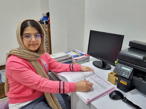 رموز موفقیت نازگل داورداریونی در آزمون ورودی تیزهوشان بندر کنگان