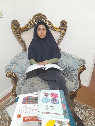 گفت و گو با راحله عیوضی ؛ پایه هفتم متوسطه اول