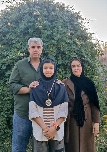 گفتگو با زهرا حسابی پایه هفتم قهرمان تابستان