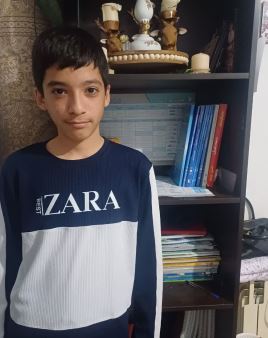 مهیار خیبری قهرمان پیوستگی پایه هشتم