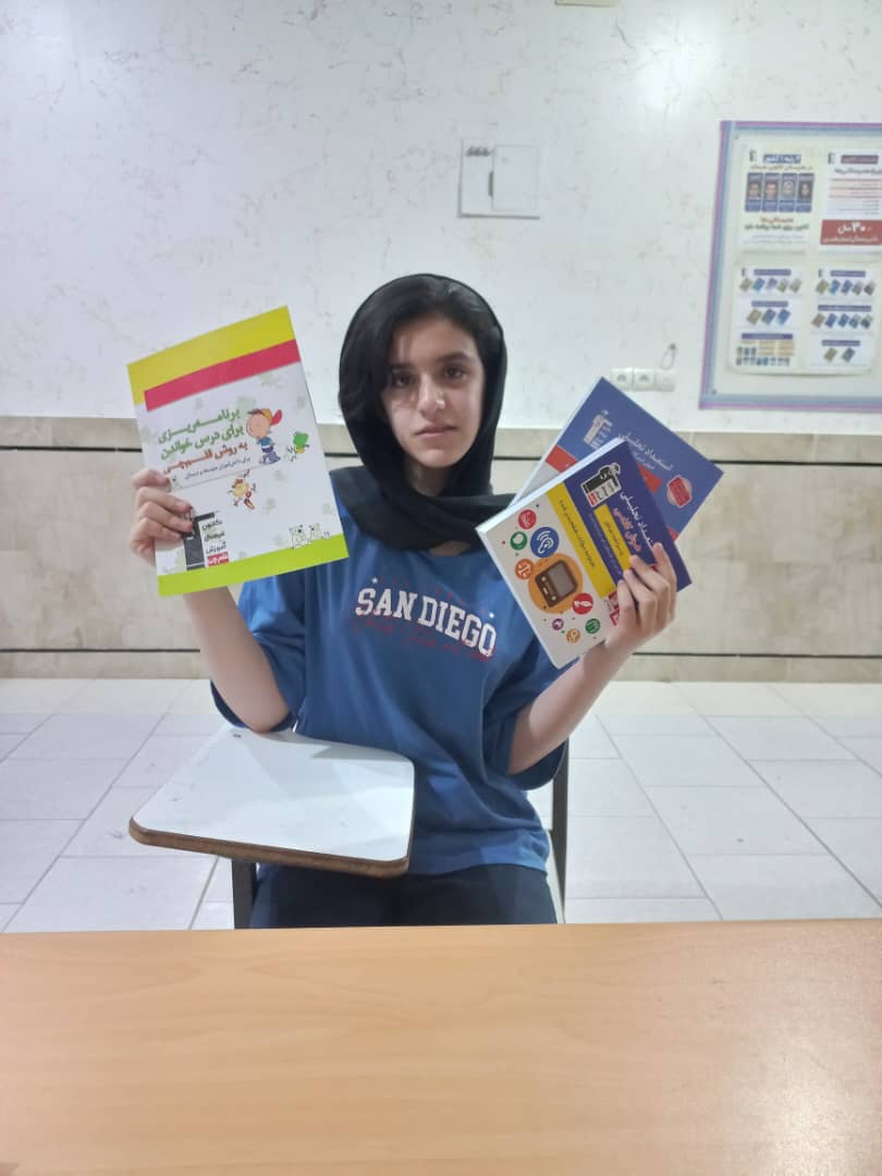 گفت وگو با هستی رضایی؛قهرمان پیوستگی پایه هفتم