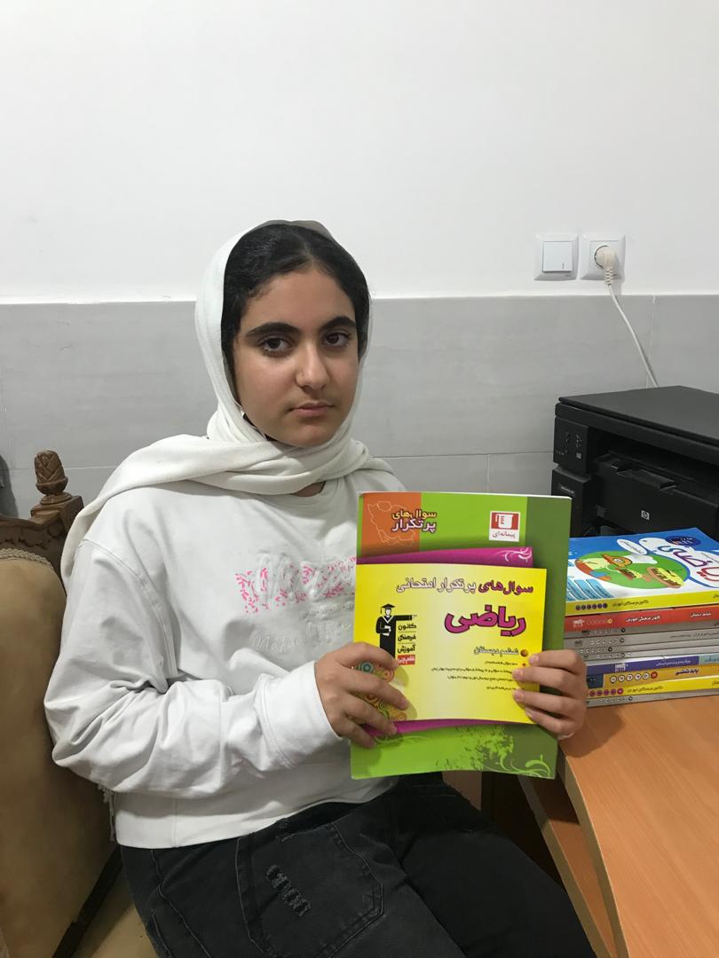 گفت و گو با فریماه میرزاده دانش اموز پیشرفت تحصیلی و پیوستگی