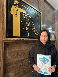 گفتگو با فاطیما سلیمی قهرمان تابستان پایه یازدهم تجربی از بوشهر