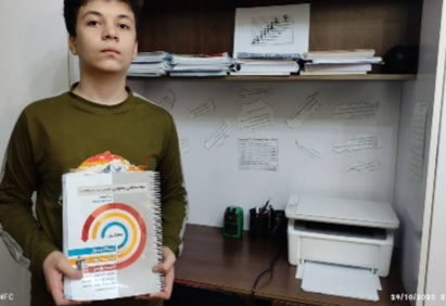 گفت و گو با دانش اموز سحاب بهدست پایه‌ی ششم  از تبریز