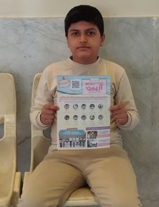 گفتگو با محمدمهدی طاهری قهرمان تابستان پایه نهم از شهرکرد