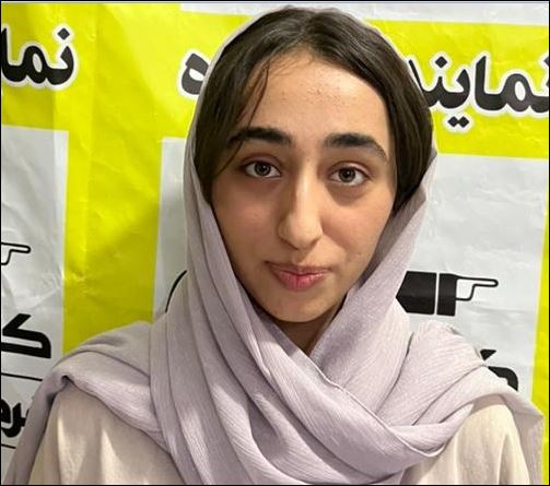 گفتگو با فاطمه باقری دانش اموز قهرمان تابستان-ایذه