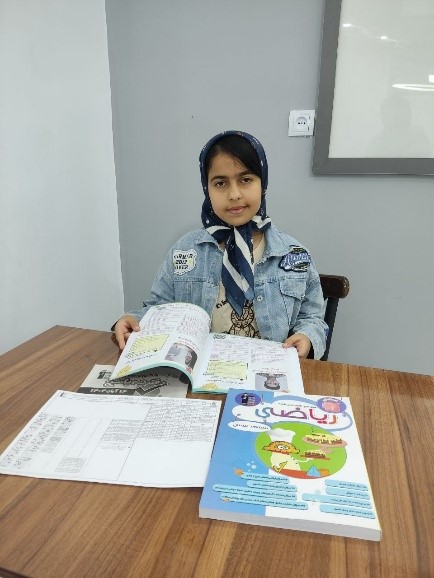 گفت‌وگو با زهرا شیر محمدی پایه ششم از کرمانشاه