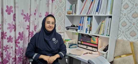 گفت‌وگو با آوا محمدی یازدهم تجربی از کرمانشاه