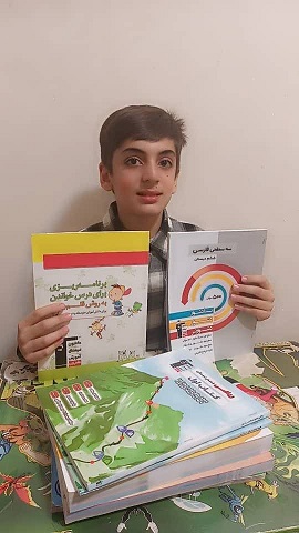 گفتگوبا دانش آموز احسان شاه میرزالو عضو باشگاه 500تایی