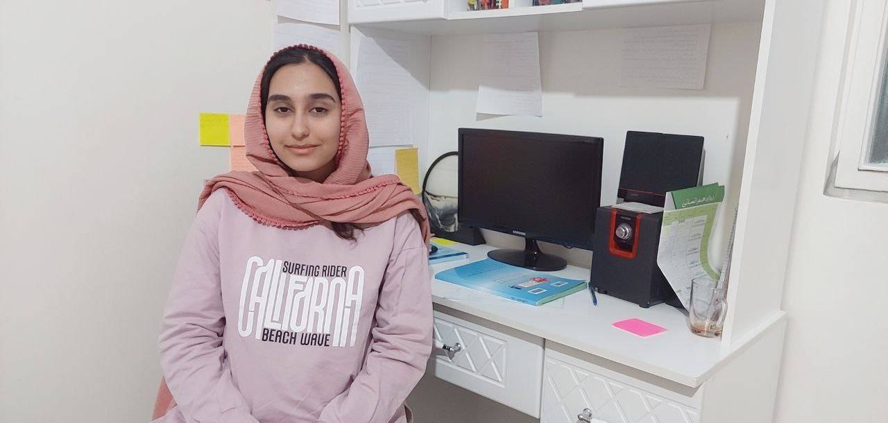 گفتگو با ستایش میرزایی قهرمان تابستان از فردیس