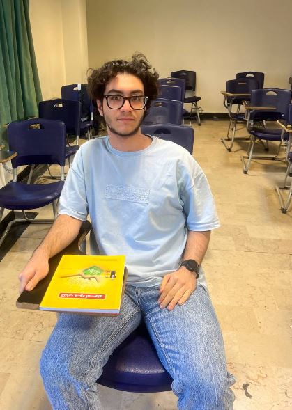 گفتگو با امیر رضا اکبری دوازدهم تجربی از آمل با تراز 6200